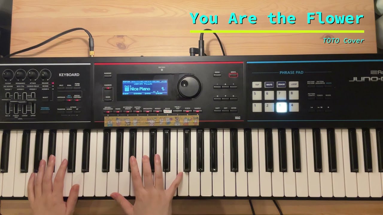 TOTO - You Are the Flower (Keyboard Cover)