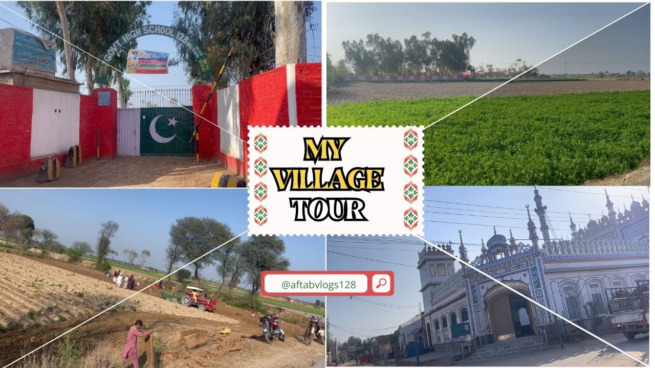 My Village Tour | Village Life | Mian Channu | Aftab's Vlogs