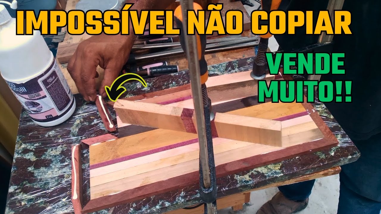 R$ 150 POR DIA COM ESTE ITEM QUE VENDE MUITO PROJETO DE MARCENARIA COMPLETO NÃO PULE O VIDEO!