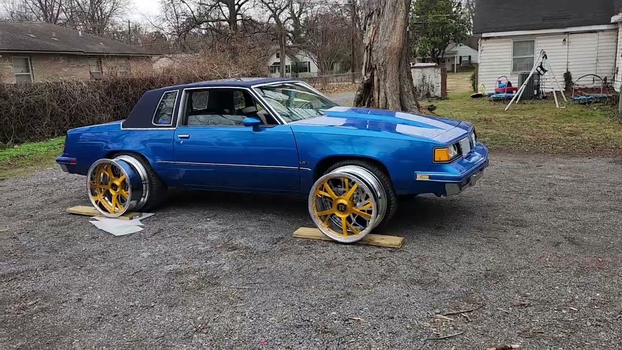 TRYING OUT NEW RIMS