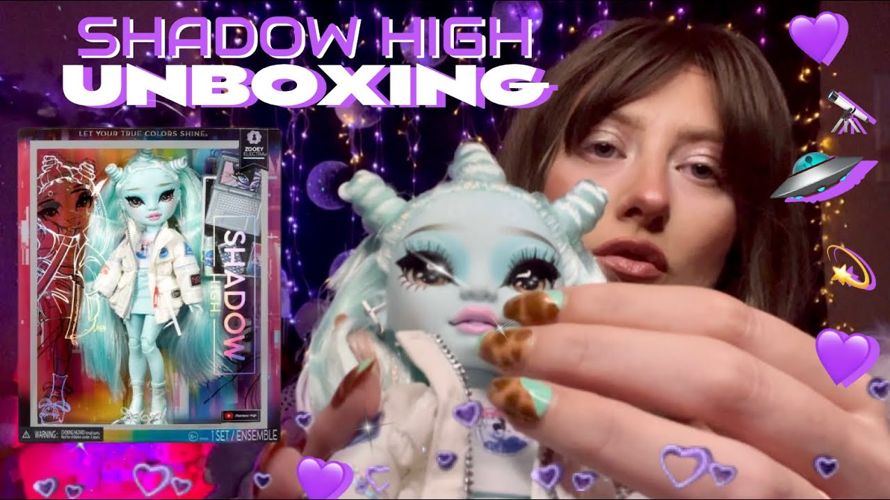 ASMR | Unboxing Shadow High Doll Zooey Electra 🔌⚡️
