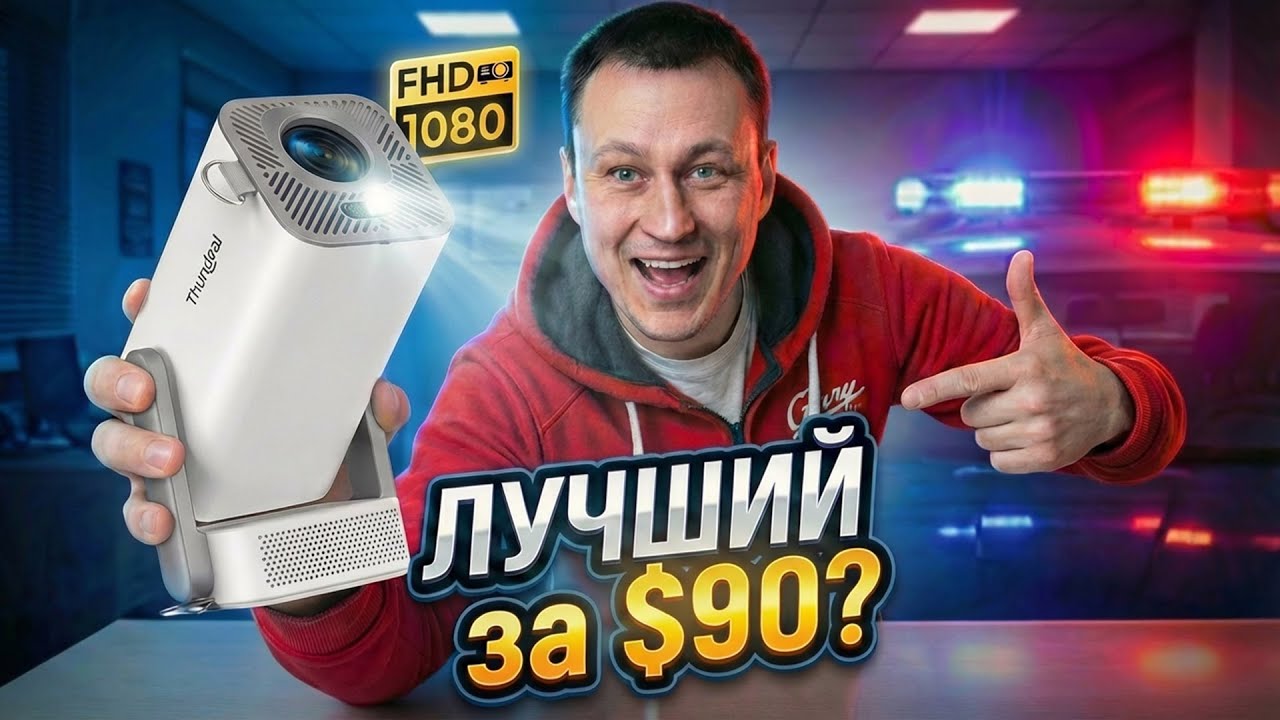 Обзор Thundeal TD80Pro Что же СКРВАЕТ бюджетный проектор? Проверяем всё Стоит ли покупать?