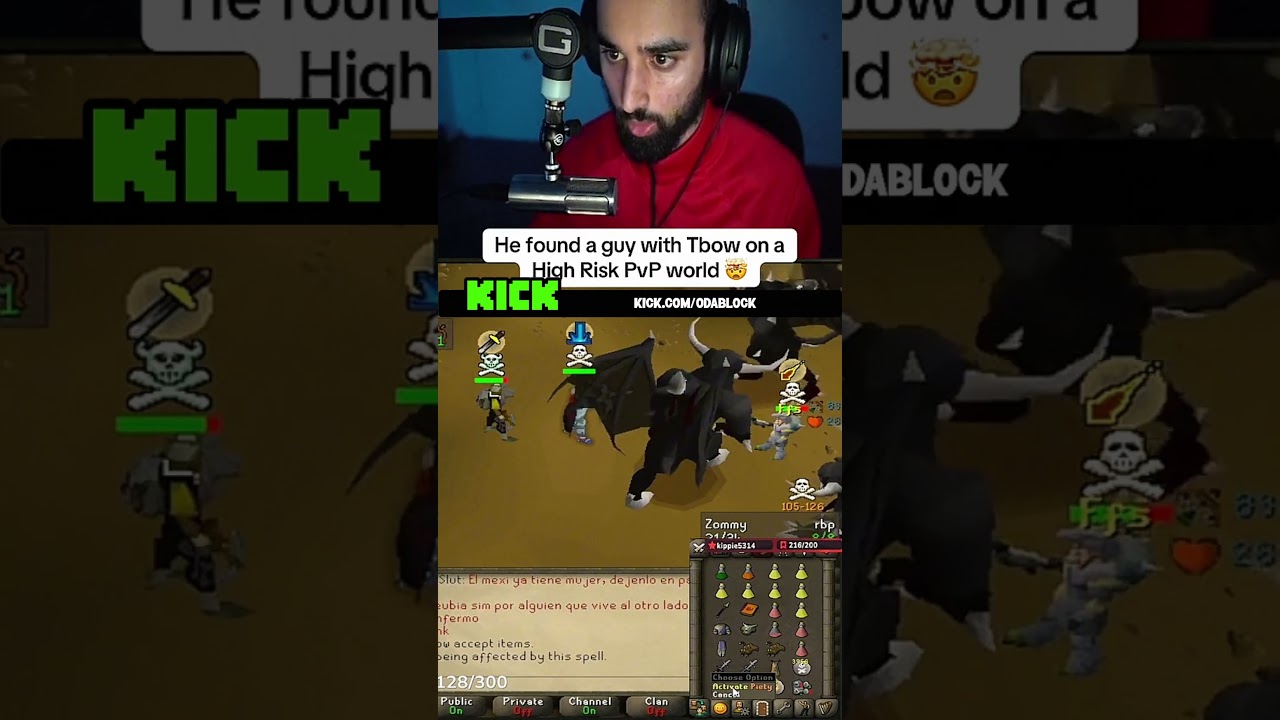 FREE T BOW... | #osrs #runescape #odablock #odablockclips