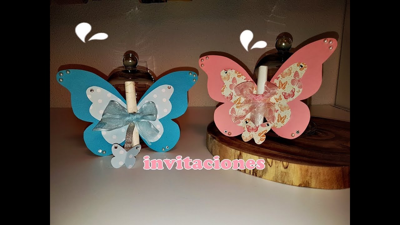 Invitaciones de Mariposas / Butterfly´s Cards