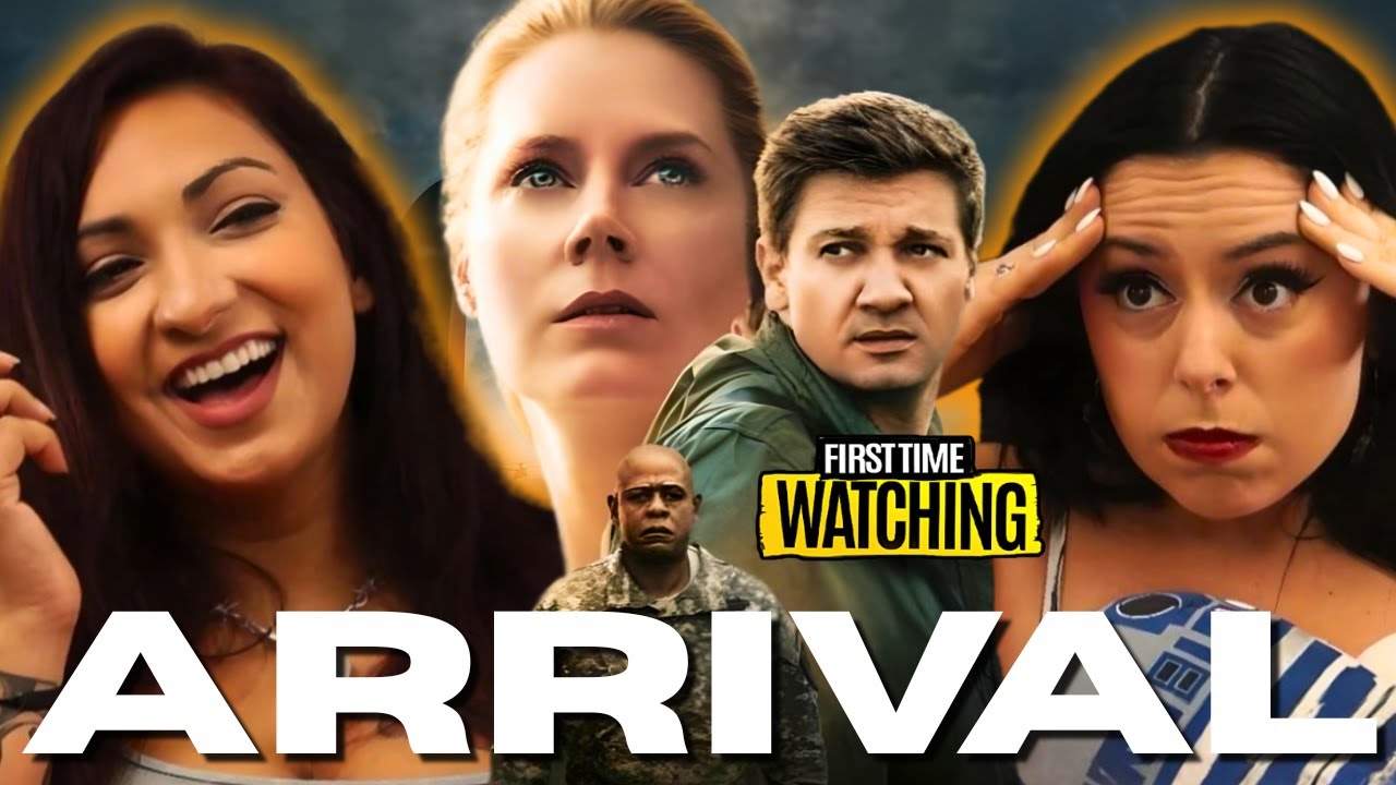 ARRIVAL tore at our HEARTS ! MOVIE REACTION and COMMENTARY | First Time Watching (2016)