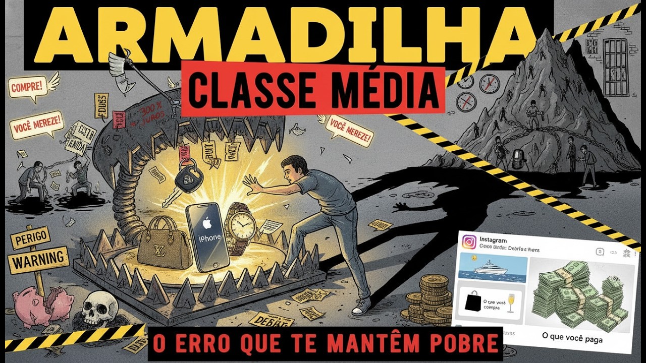 O Erro Da Classe Média Que Mantém Você Pobre (E Você Nem Percebe