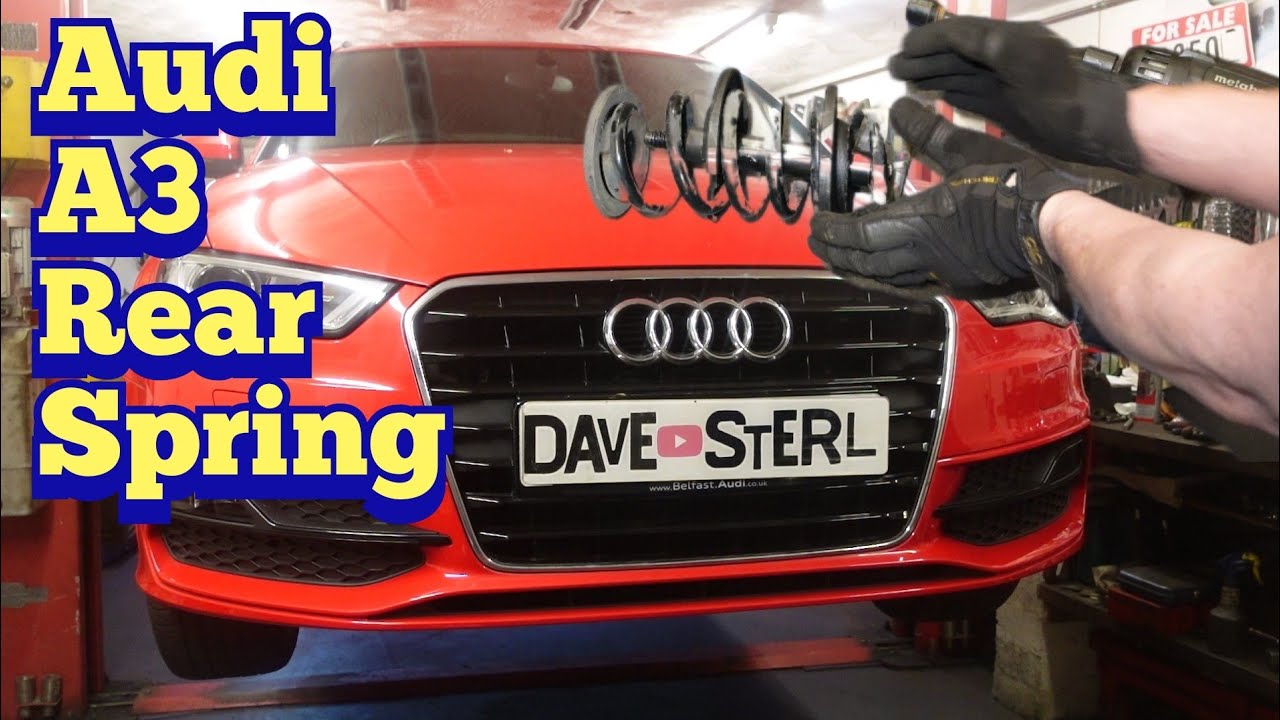 Audi A3 Rear Spring. Internal Spring Compressor Tool