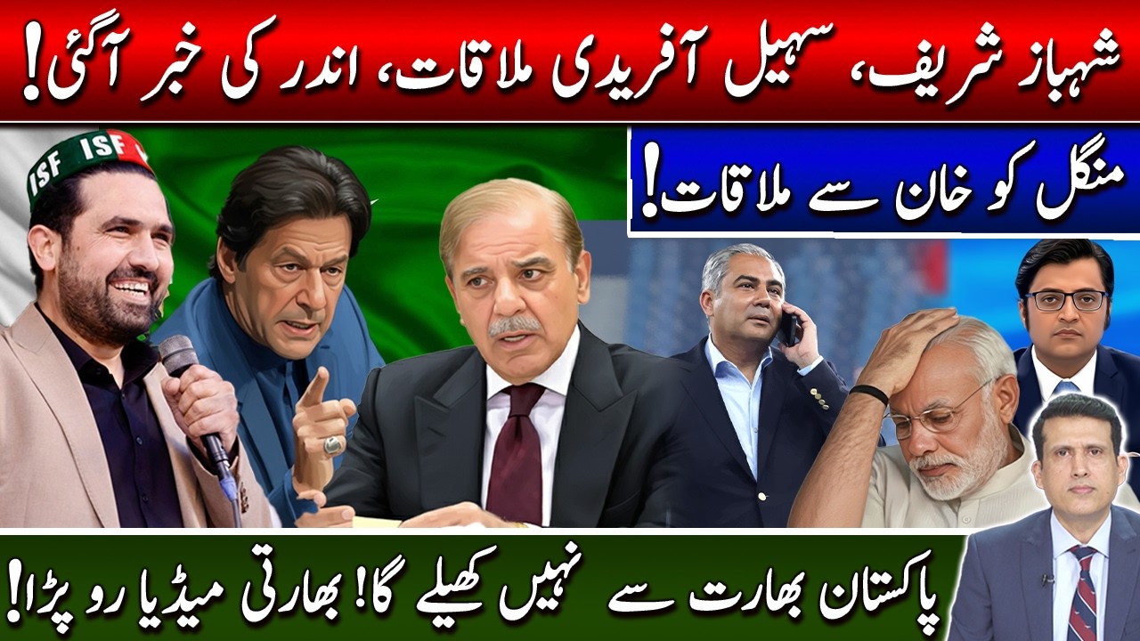Sohail Afridi meets Shehbaz Sharif | Imran Khan Meeting Confirmed? | Pakistan Refuses to Play India!