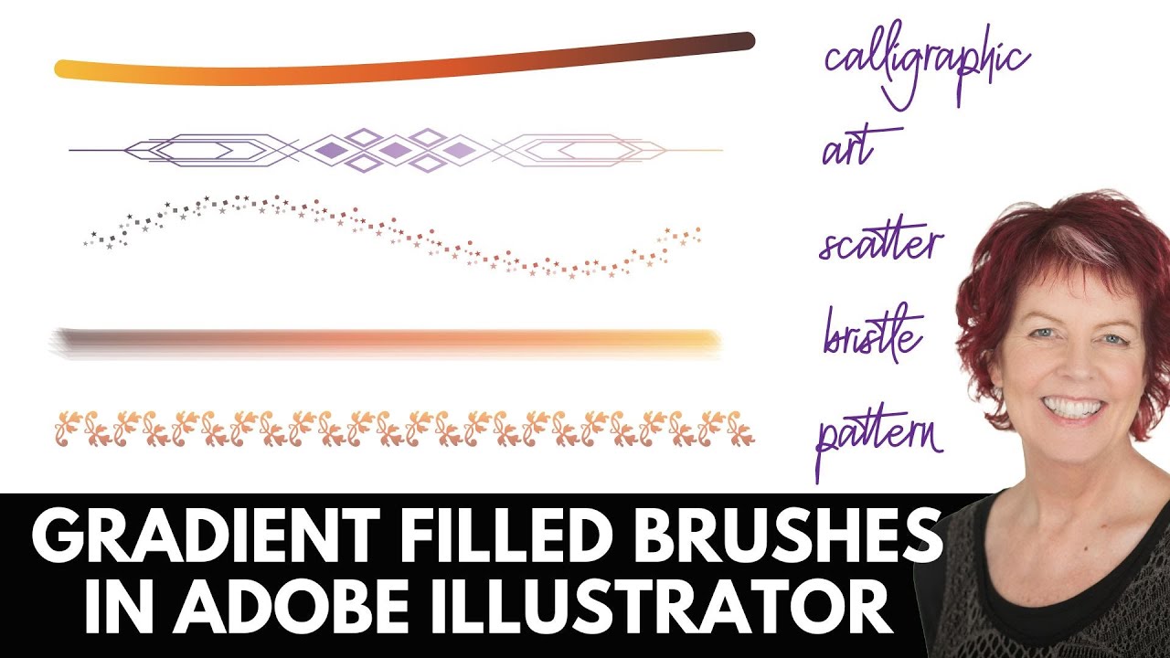 From Basic to Beautiful: Master Gradient Filled Brushes in Illustrator
