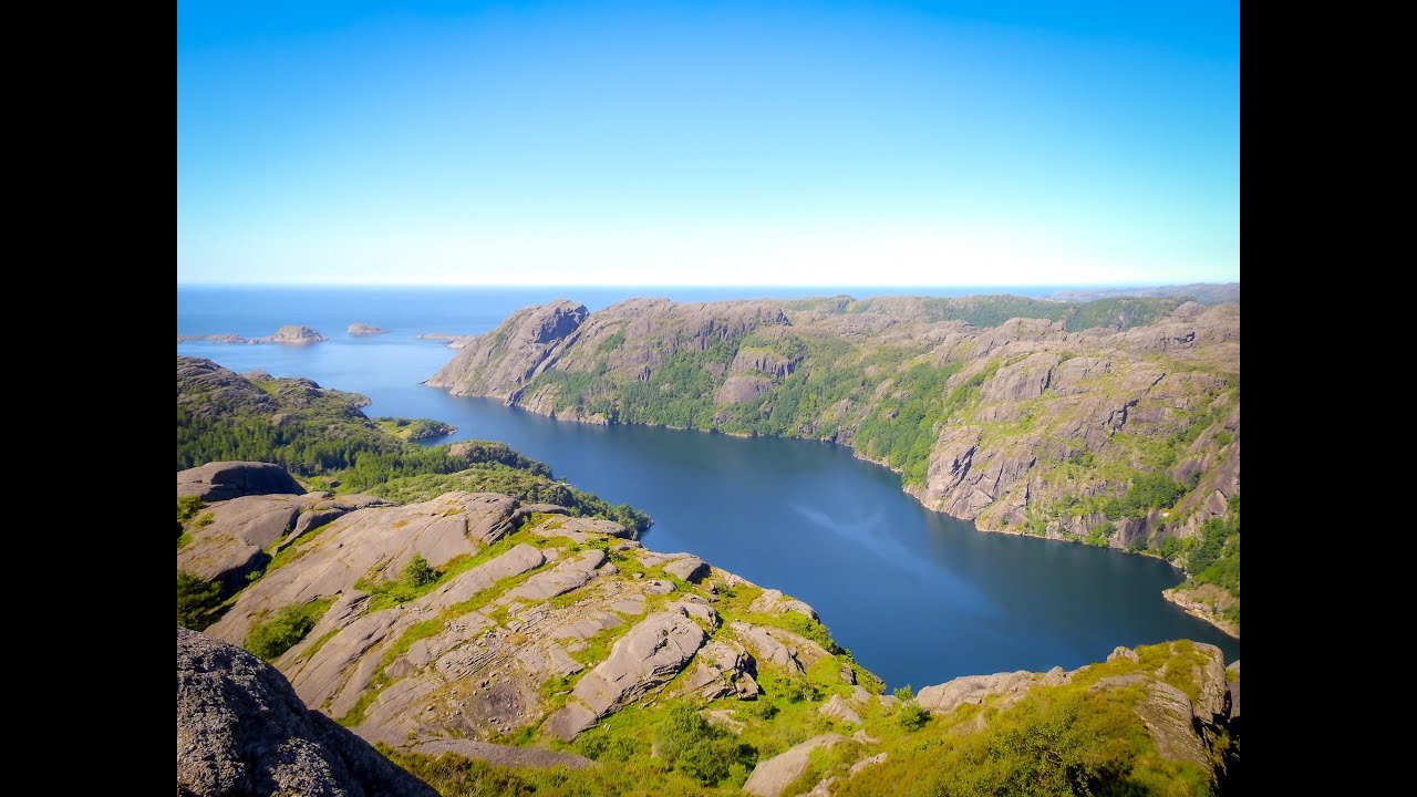Sokndal. Bratt tur til  Smørknuden og Lipinken med utsikt over magiske Jøssingfjord i beløning  #133
