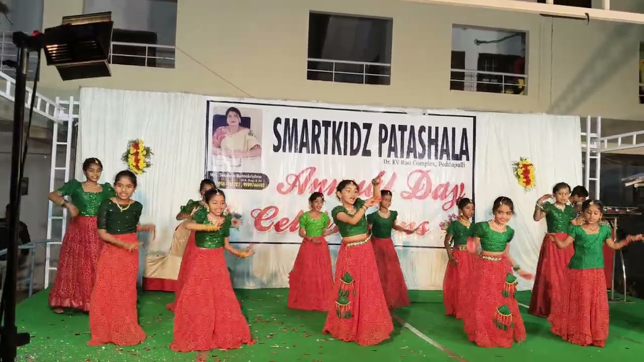 Chaithra nidhi school annual day dance 2