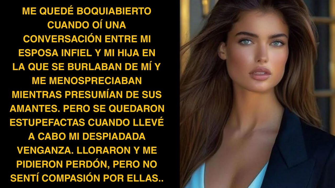 ME QUEDÉ BOQUIABIERTO CUANDO OÍ UNA CONVERSACIÓN ENTRE MI ESPOSA INFIEL Y MI