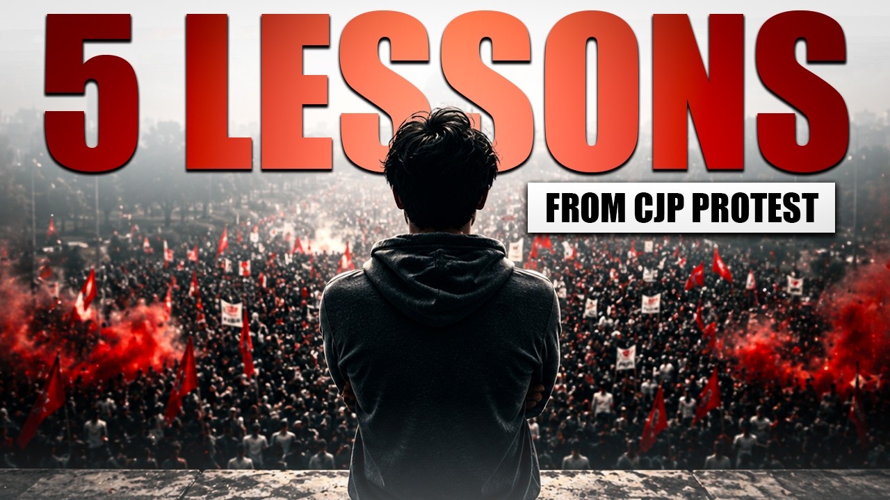 What Every Student Must Learn from CJP Protest