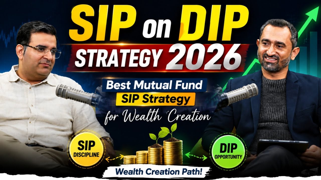 SIP on DIP Strategy 2026 Explained | Best Mutual Fund SIP Strategy | Sanjay Kathuria 🔥
