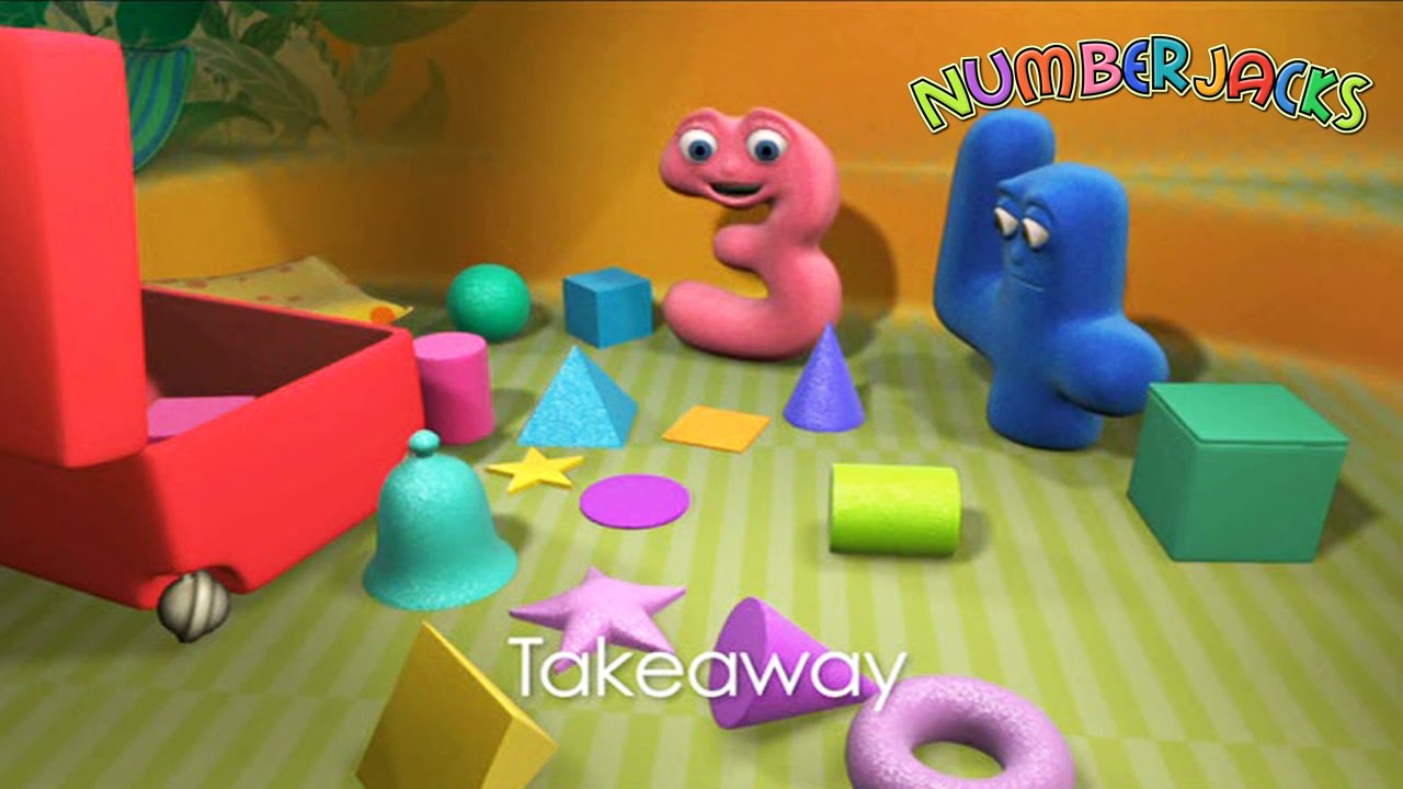 Numberjacks | Takeaway | S1E14 | Full Episode
