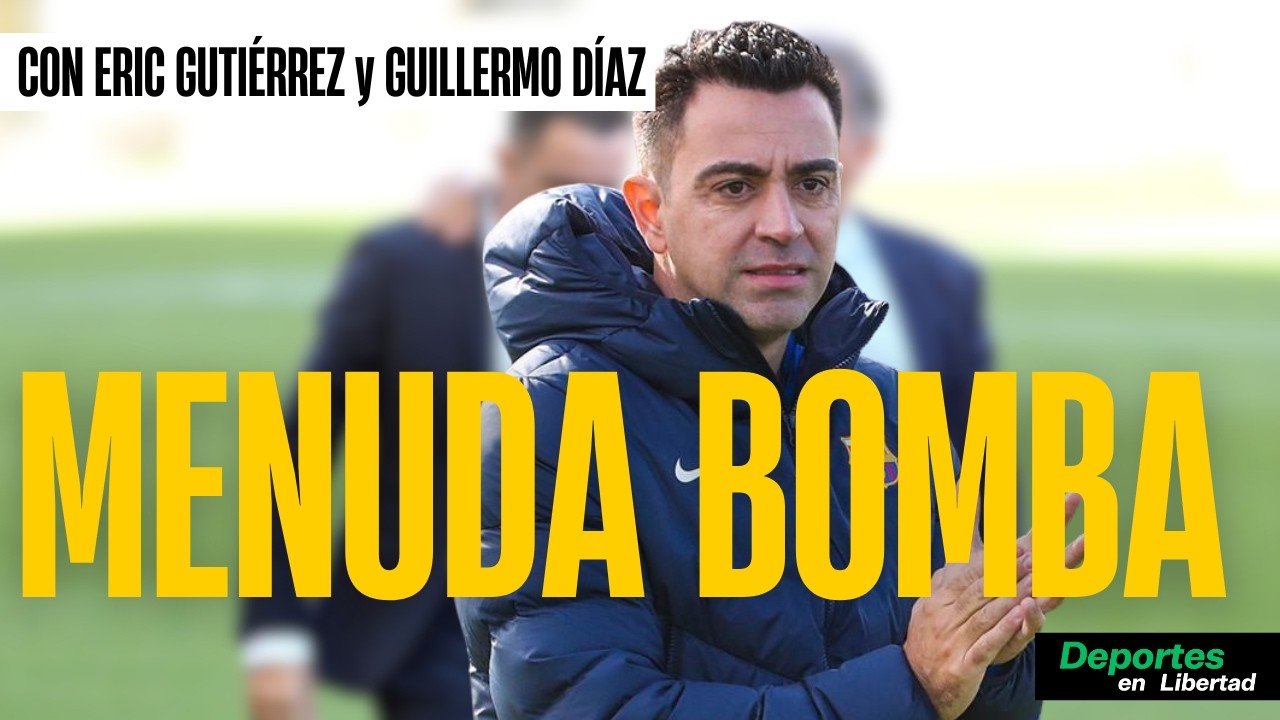 Xavi suelta una bomba