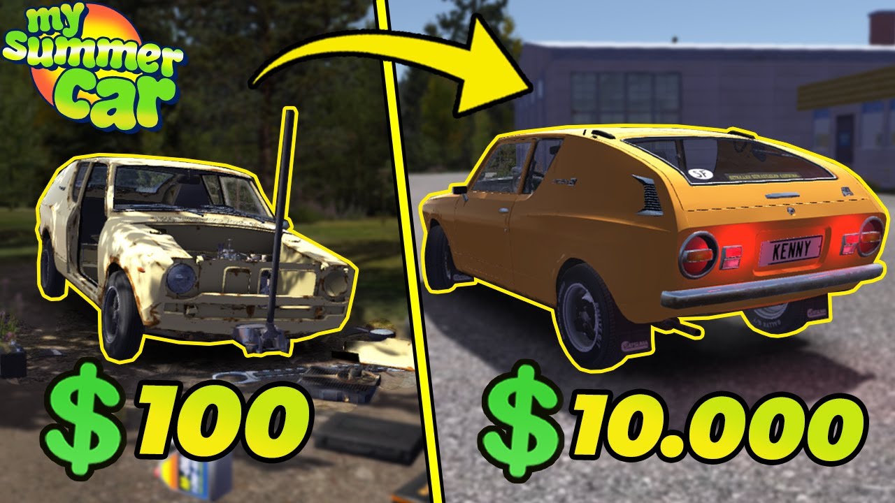 $100 SATSUMA COUPE from JUNKYARD! | My Summer Car #160