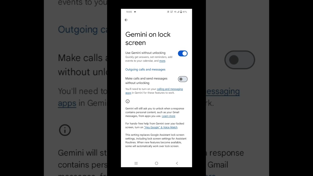 Gemini on lock screen बंद करें | Gemini off kese kare #shortsfeed #tech #shorts #shortvideo #shots