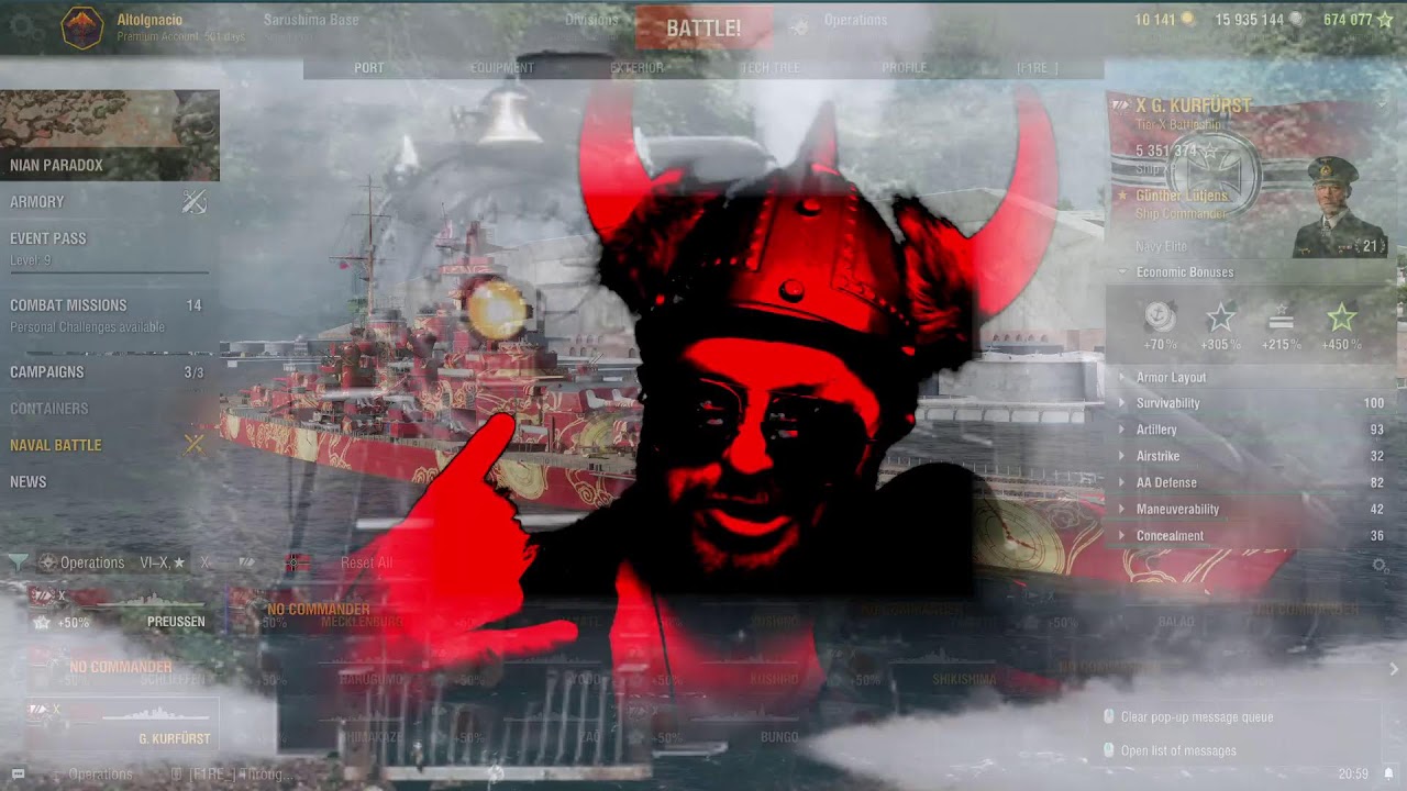 Warships PC | Friday the 13th! Krakenellis is back!