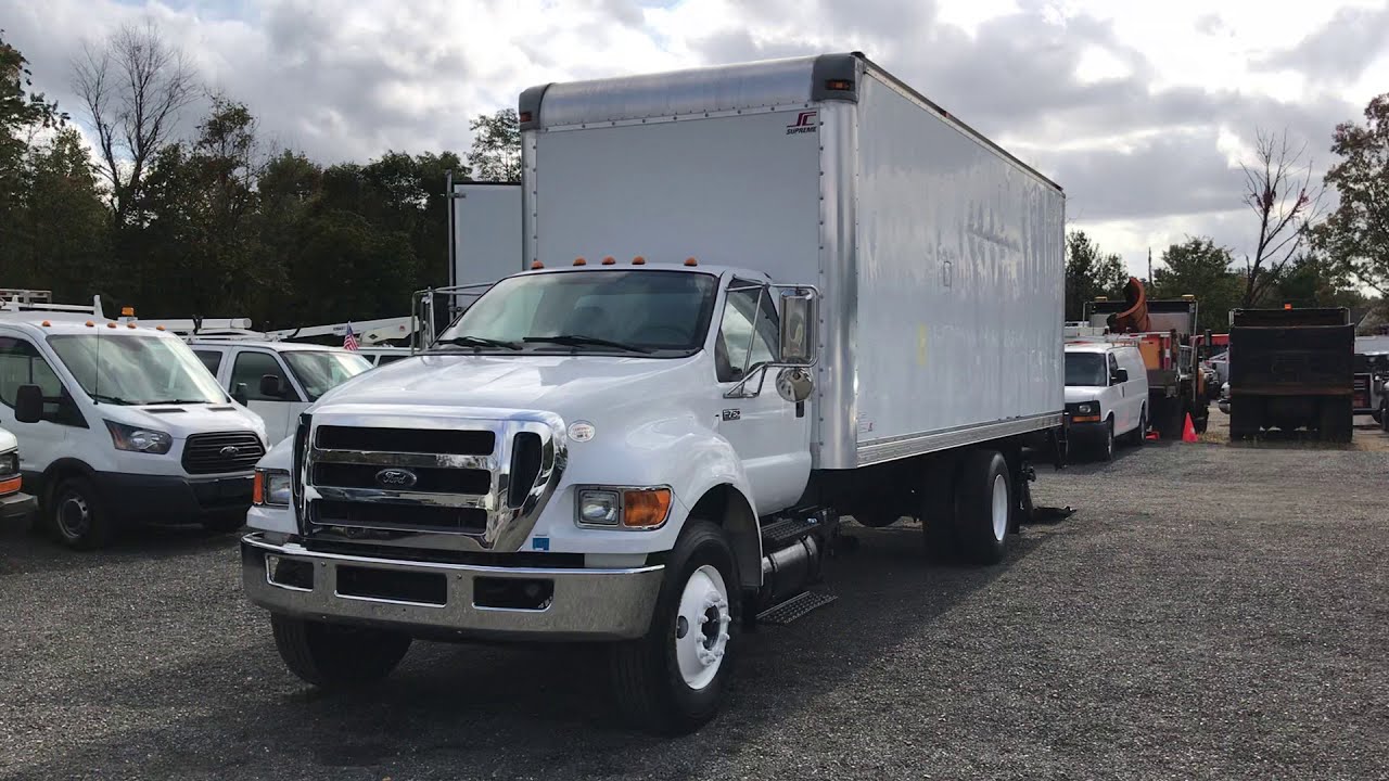 Lewis Motor Company - 2011 Ford F-750 24’ Box Truck w/ Liftgate Cummins Diesel for sale on eBay!