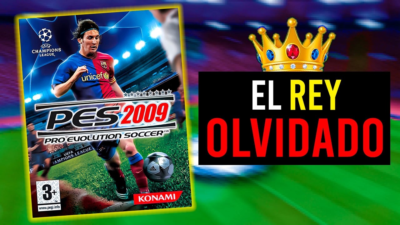 PES 2009: EL REY OLVIDADO (EL VERDADERO MEJOR DE LA SAGA)