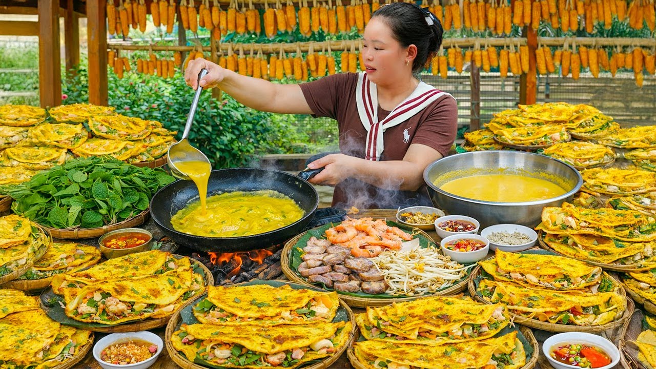 How to Make Delicious Fried Chicken Cakes Sell in the Market - Daily Life | Trieu Mai Huong