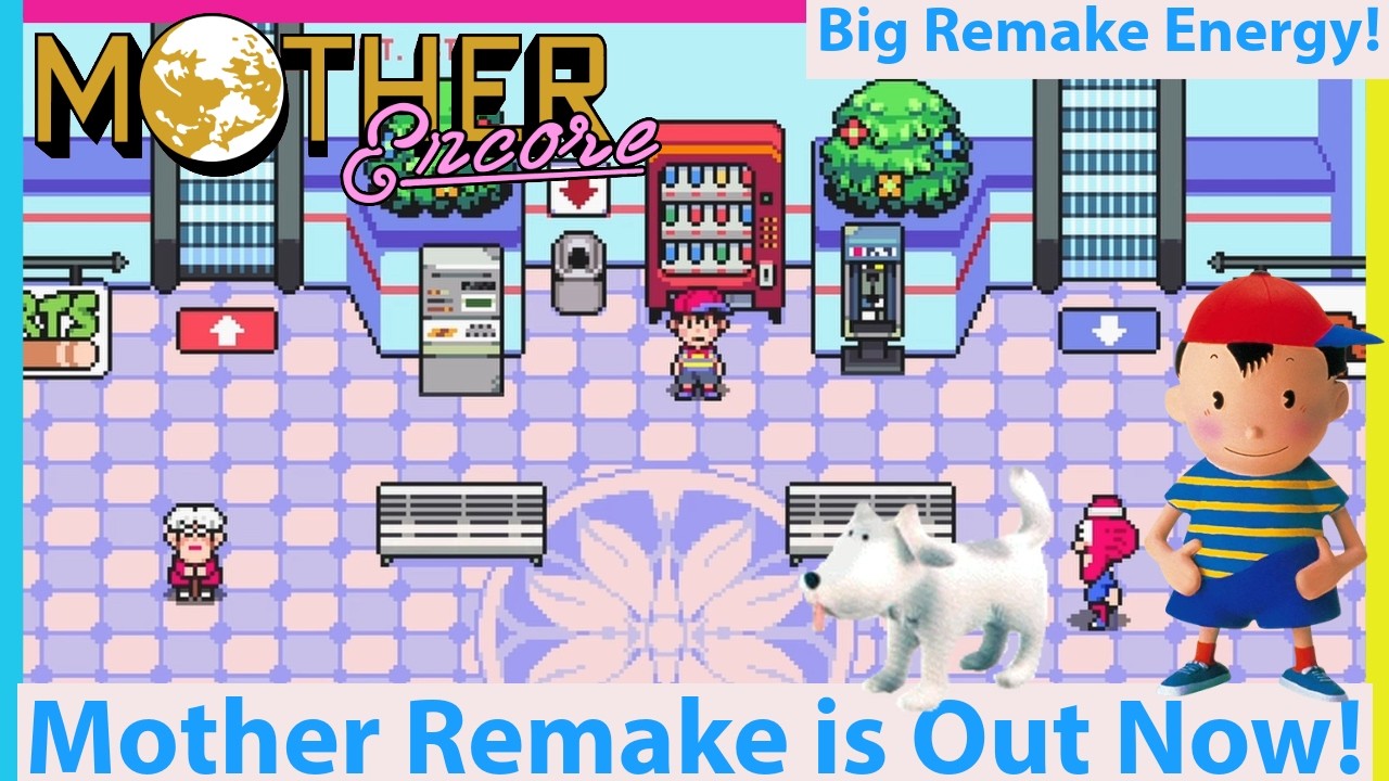 Mother Encore is Out Now! An Earthbound Beginnings Remake in Act 2