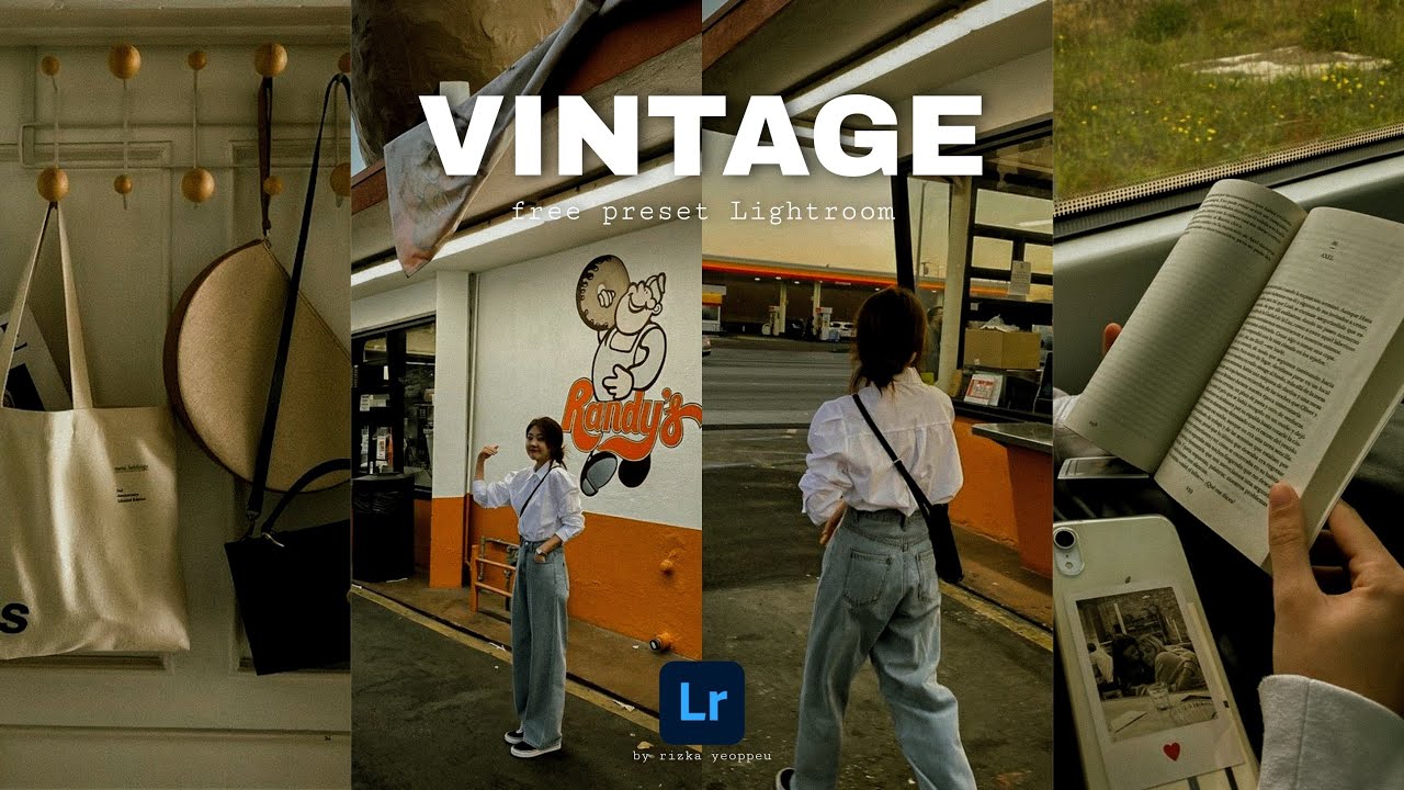 Vintage Preset Lightroom | Preset 90s Free DNG & XMP
