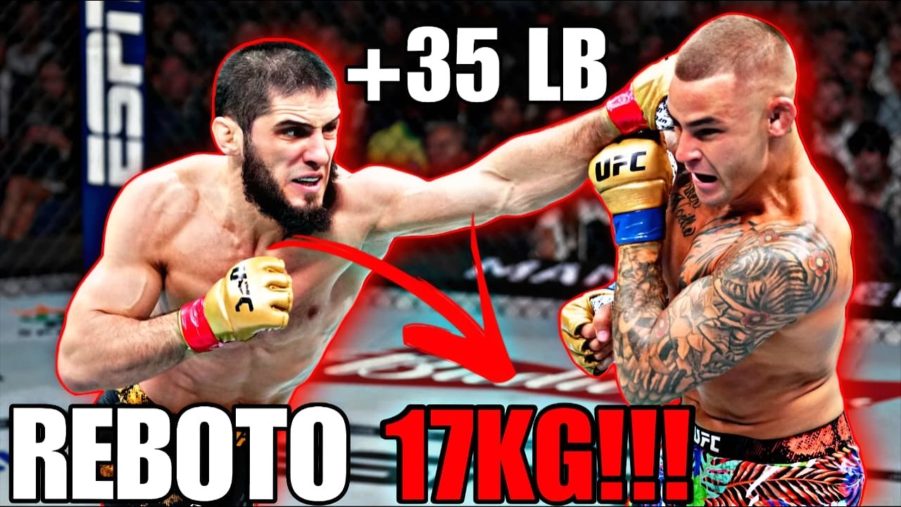 ISLAM MAKHACHEV ERA Y ES GIGANTE!!!