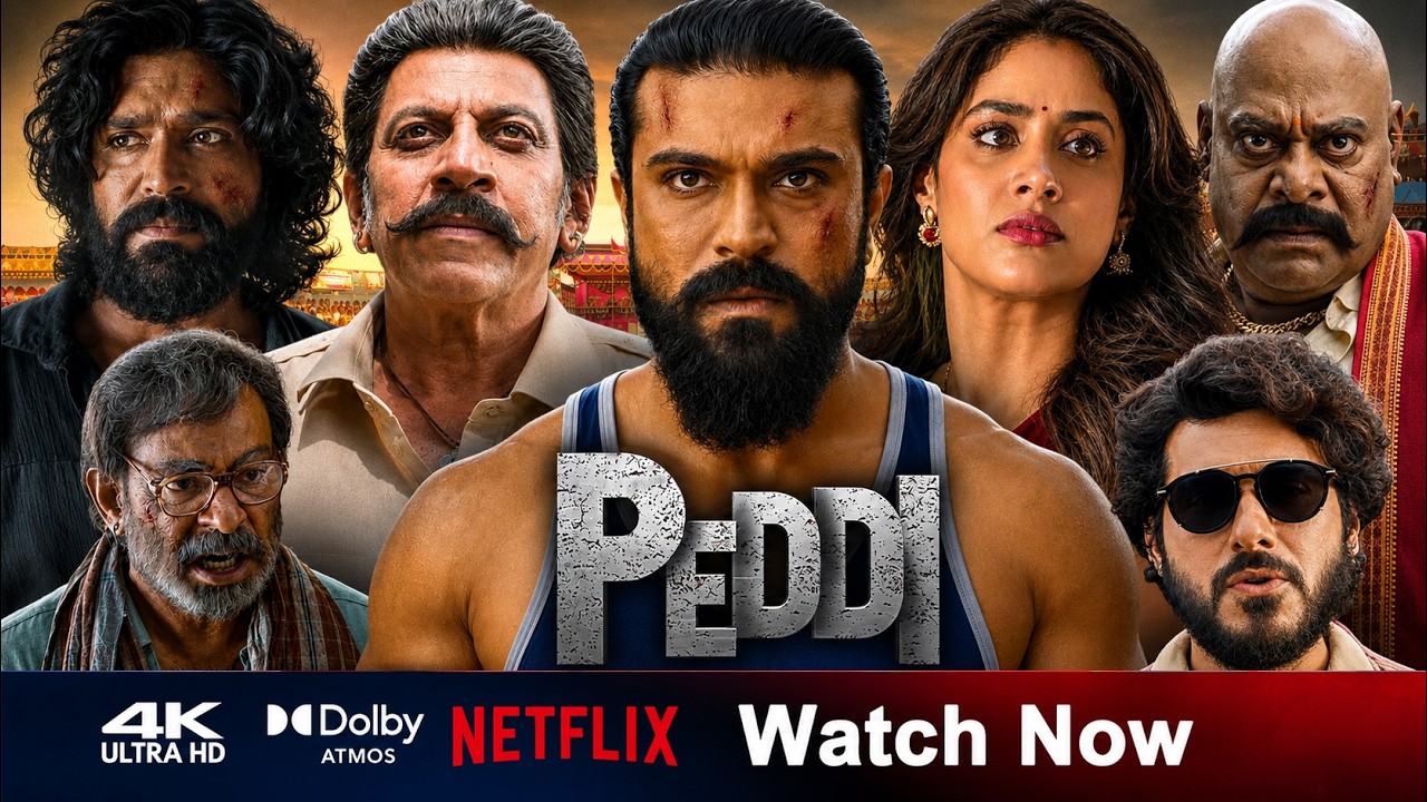 Peddi Movie Now Streaming on Netflix | Peddi Hindi Dubbed Update | I Am Rabi Singh