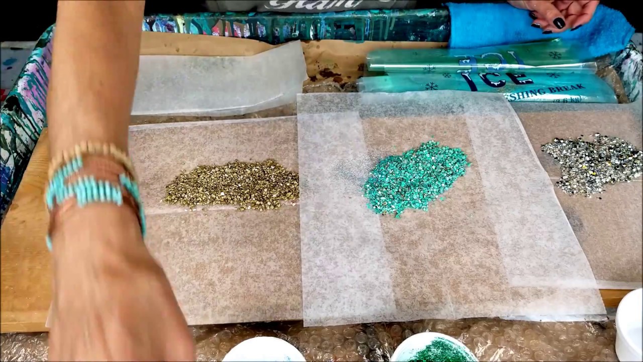 *DIY GEODE SPARKLE ROCK*