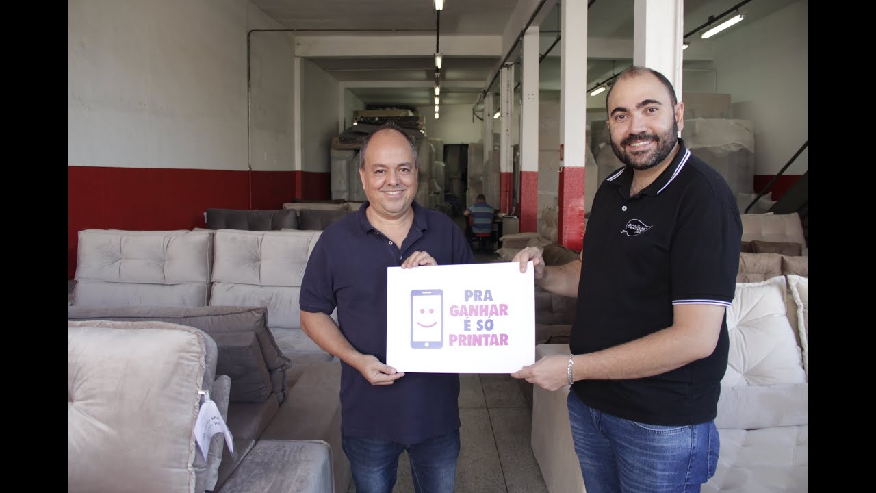 Pra Ganhar &eacute; S&oacute; Printar - Outlet do Sof&aacute;