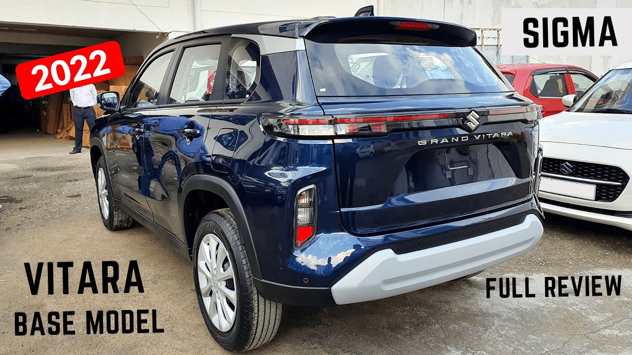 2025 Maruti Suzuki Grand Vitara Sigma Base Model - On-Road Price, Features, Interiors | Vitara Sigma