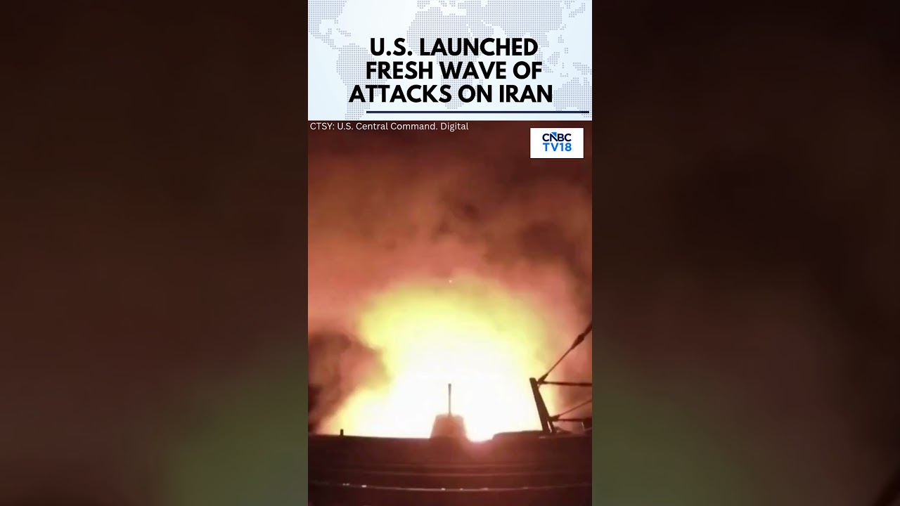 US Launches Fresh Strikes on Iran as Strait of Hormuz Tensions Trigger Global Alarm | N18G