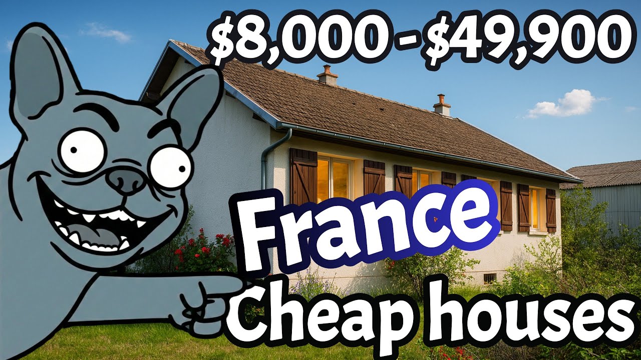 Cheap Country Houses for Sale in France ( The Cheapest Region in France) $8,000 to $49,000