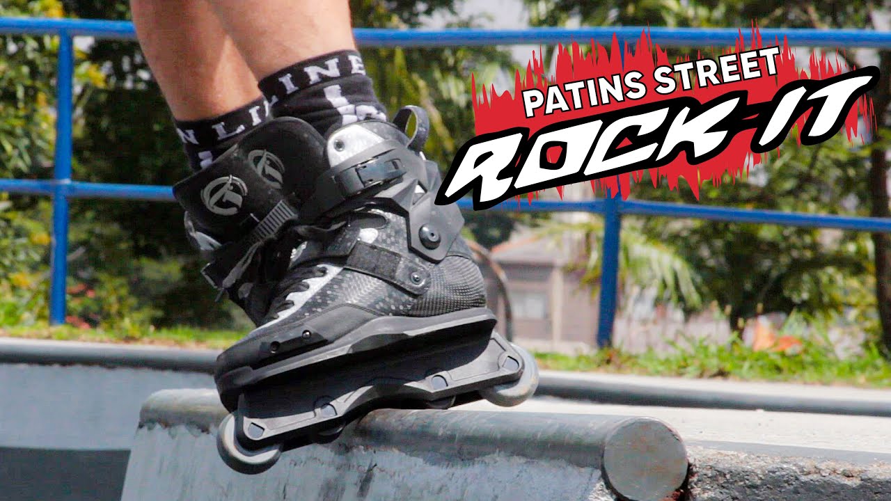 PATINS STREET FIBRA DE CARBONO ROCK-IT