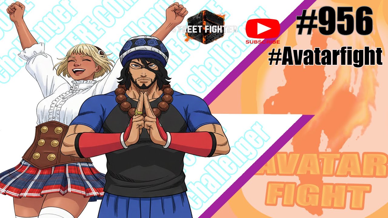 Street fighter 6(スト6) : AvatarBattleFight アバター ファイター 956