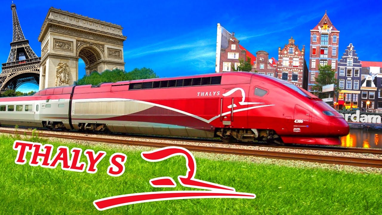 Traveling from Paris to Amsterdam on the Thalys Train