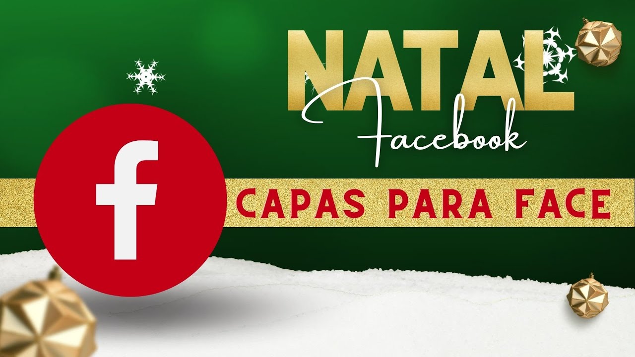 Natal/ Capas para Facebook/Feliz Natal