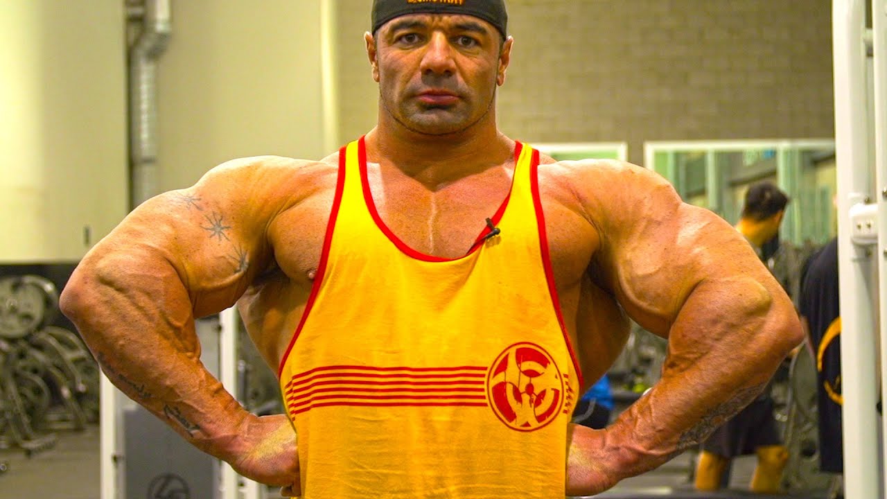 IFBB Pro Dusty Hanshaw's BACK BREAKER session (Back day)