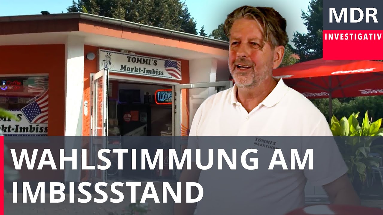 Wahl-Stimmung am Imbissstand