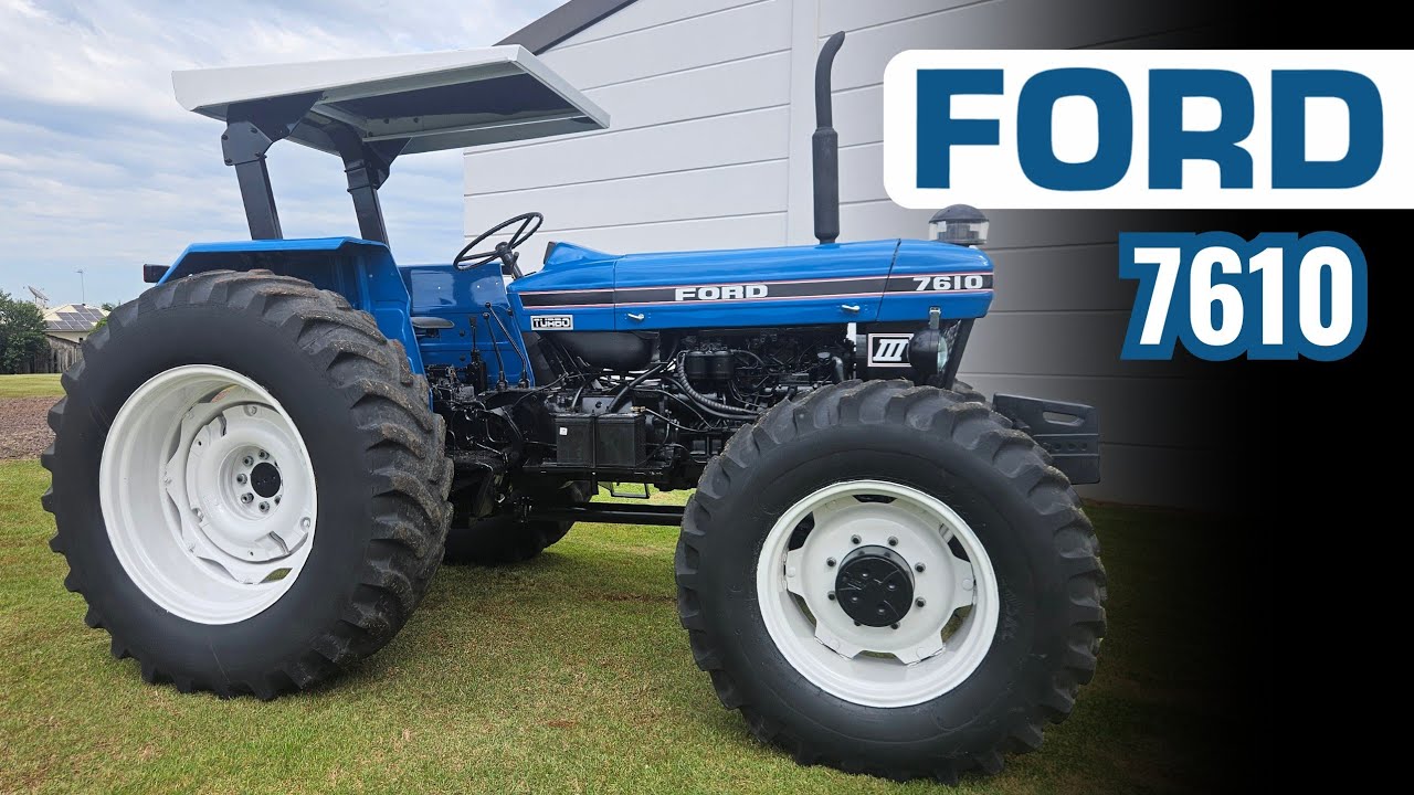 Trator Ford 7610 - Ano 1987