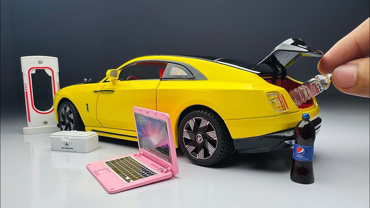 Most Realistic Rolls Royce Spectre 1/24 Scale Diecast Model Car Unboxing ❤️