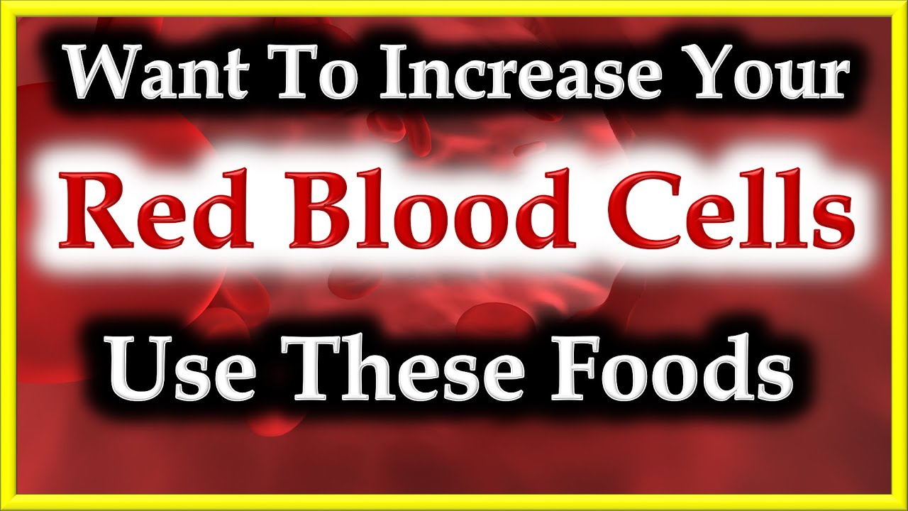 How To Increase Red Cells Count & Hemoglobin In Your Body | Top Natural Foods
