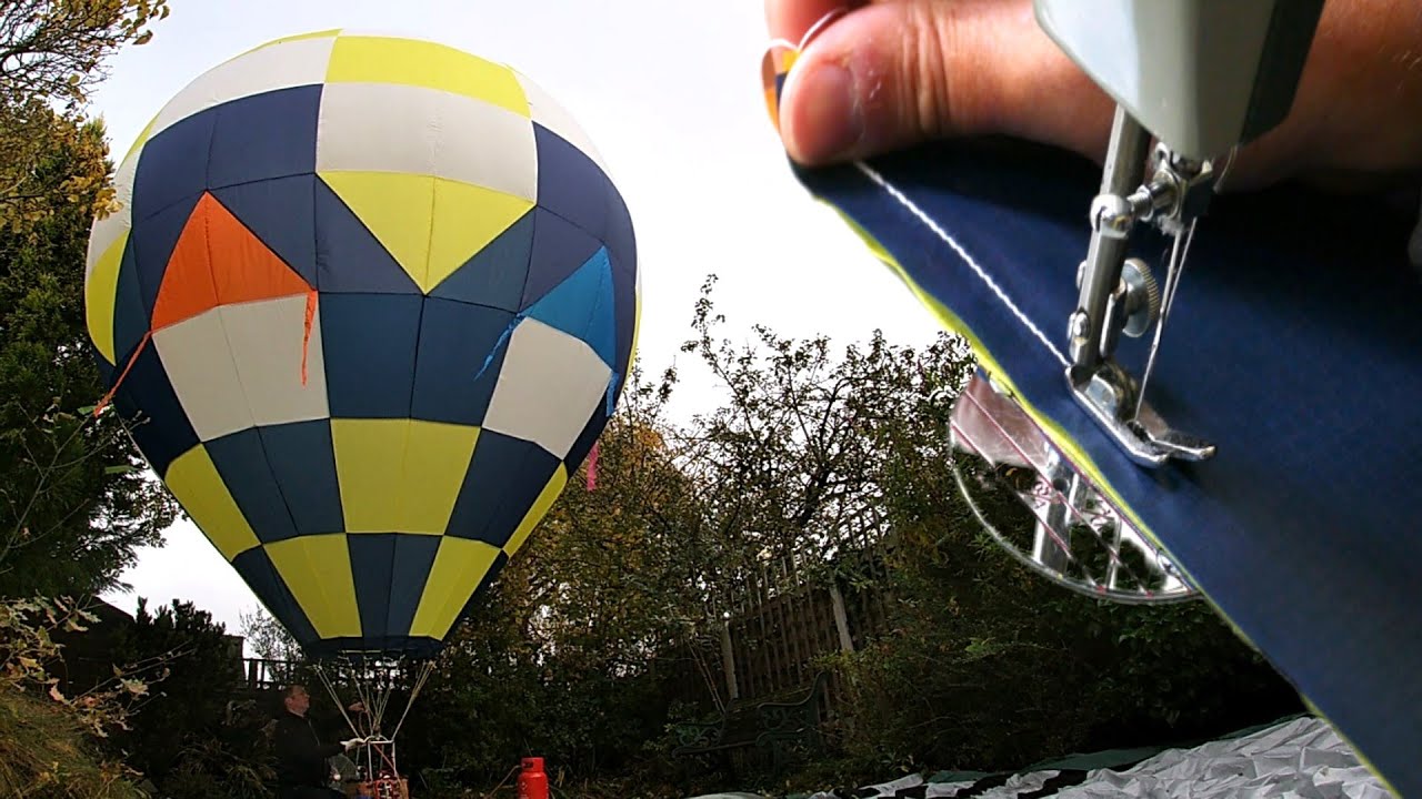 How to Make a Model Hot air Balloon (Sewing)