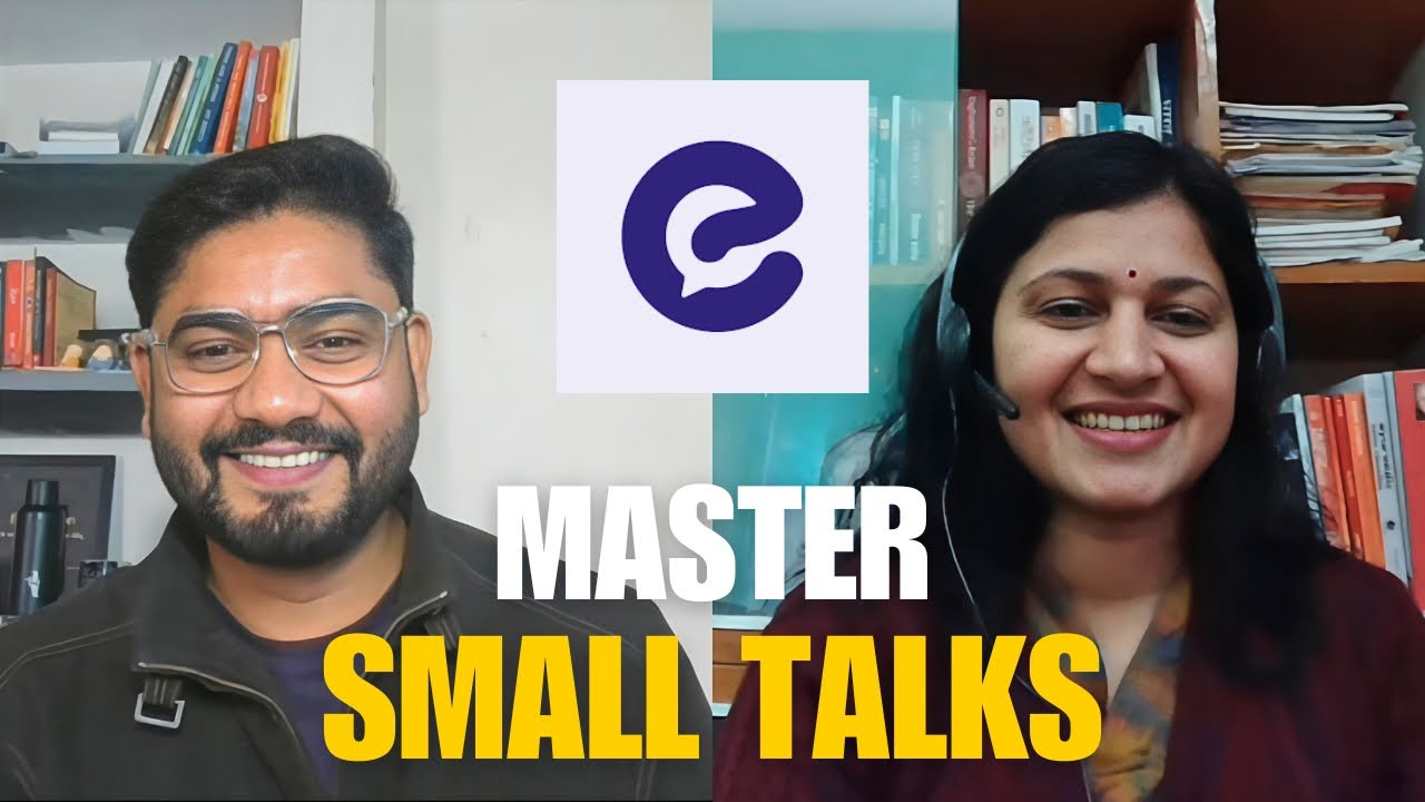 Master Small Talks with @EnglishYaari  Amazing tricks to break the ice ✅👌