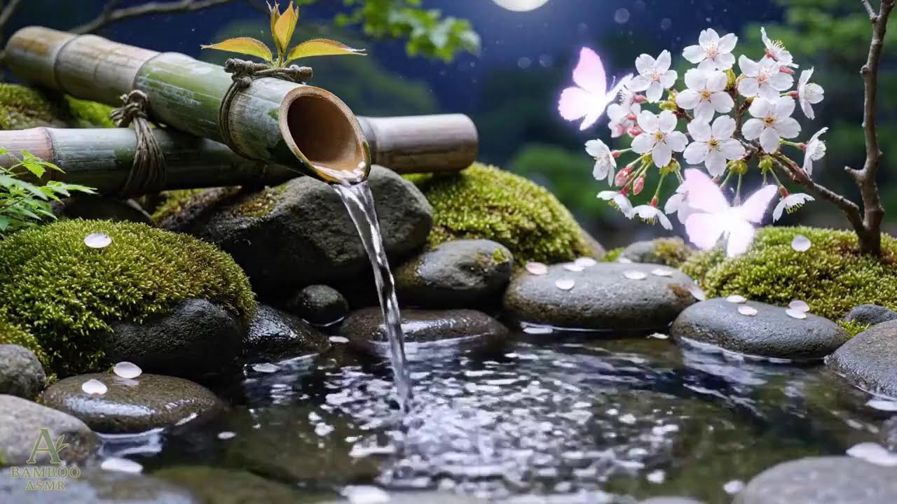 Soothing Water Sounds & Ambient Melodies 🌿 for Sleep and Focus