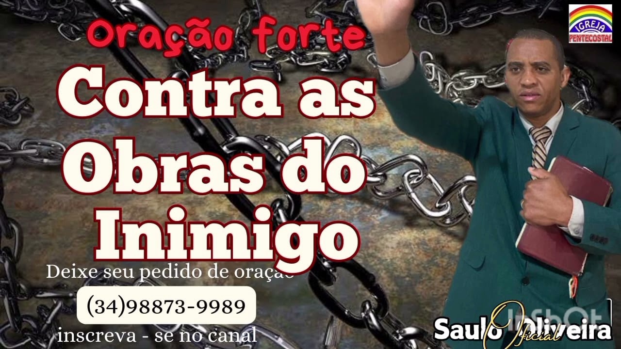 ORAÇÃO FORTE CONTRA AS OBRAS DO INIMIGO