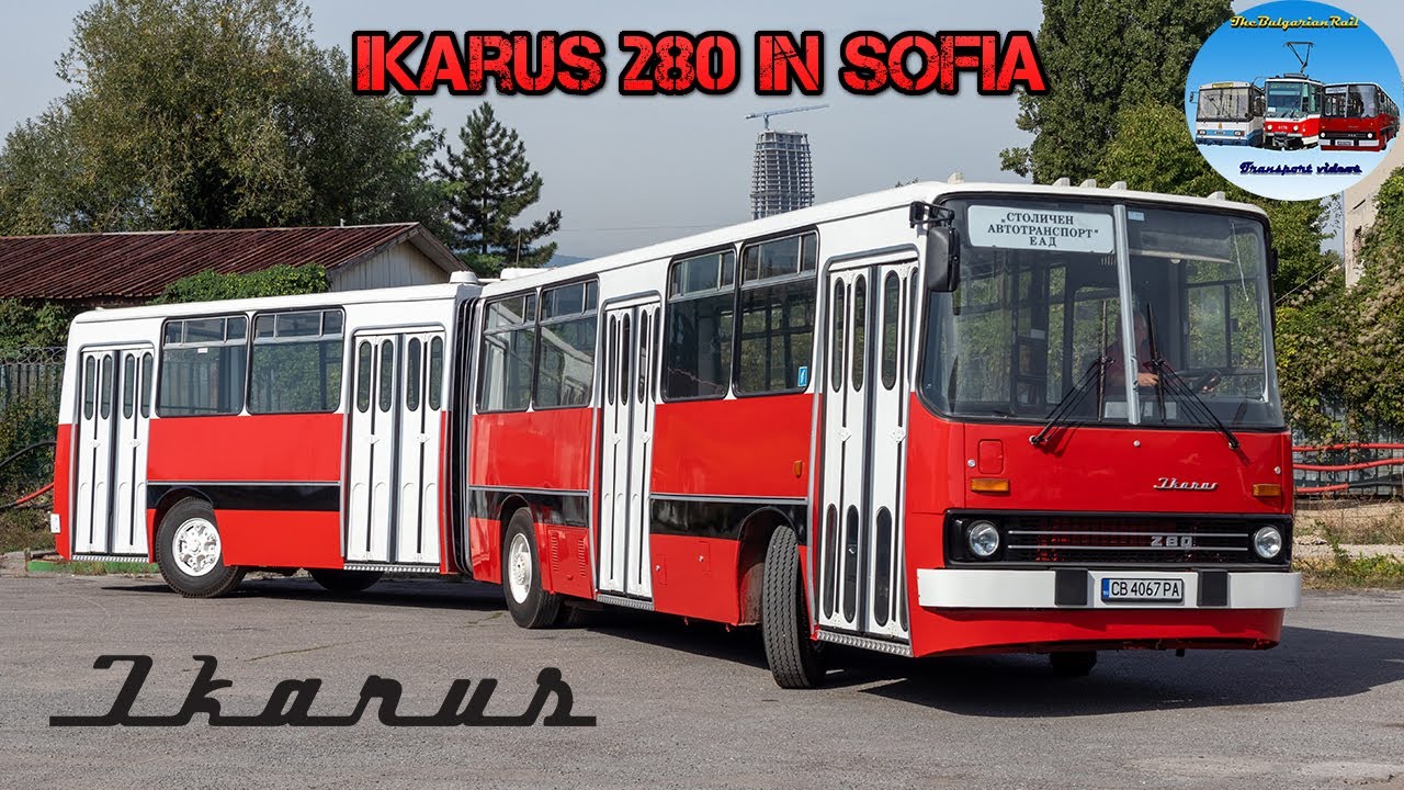 Ikarus 280 in Druzhba garage | Sofia 🇧🇬 🚌