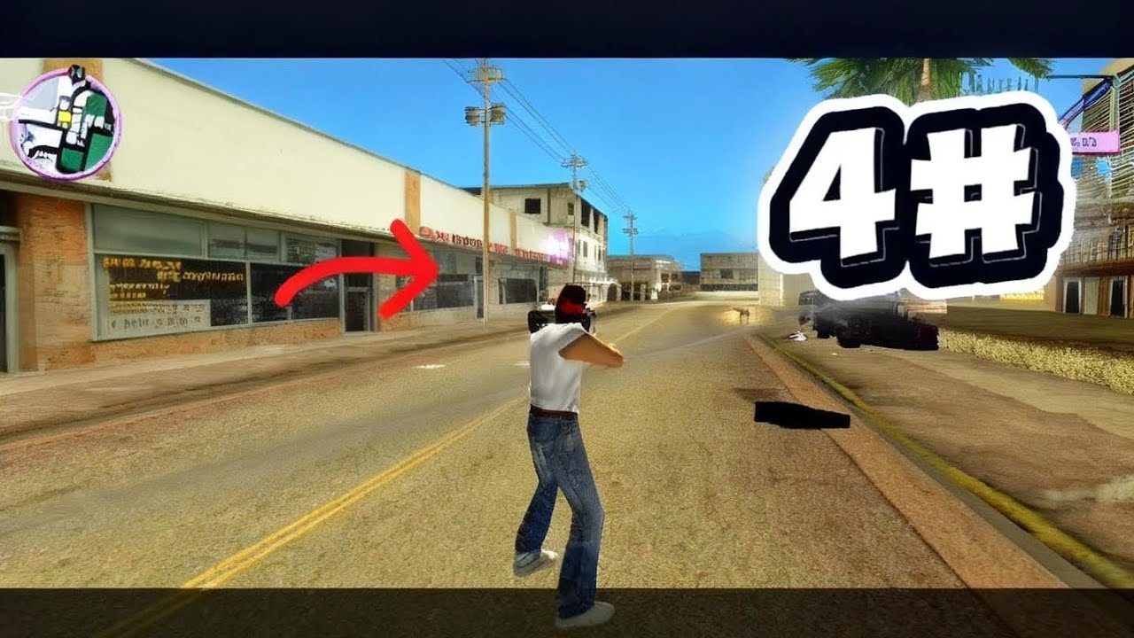 تختيم لعبت gta vc الحلقة رابعة 4# حرب مع عيسابات 